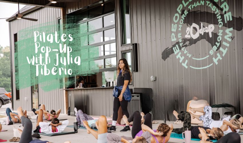 Pilates Pop-Up with Julia Tiberio at 20 Deep