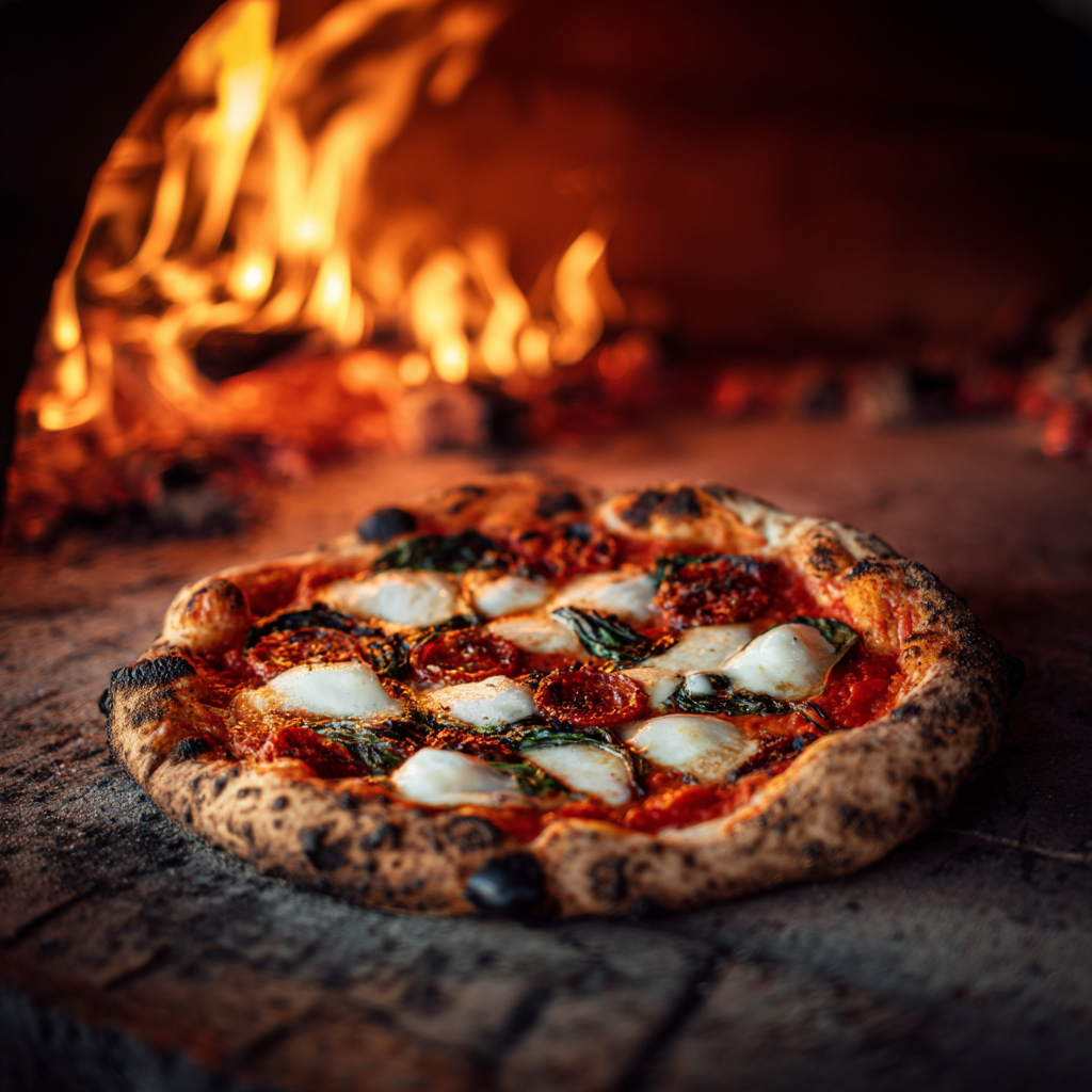 Freddies Wood Fired Pizza at 20 Deep Winery in Rochester NY