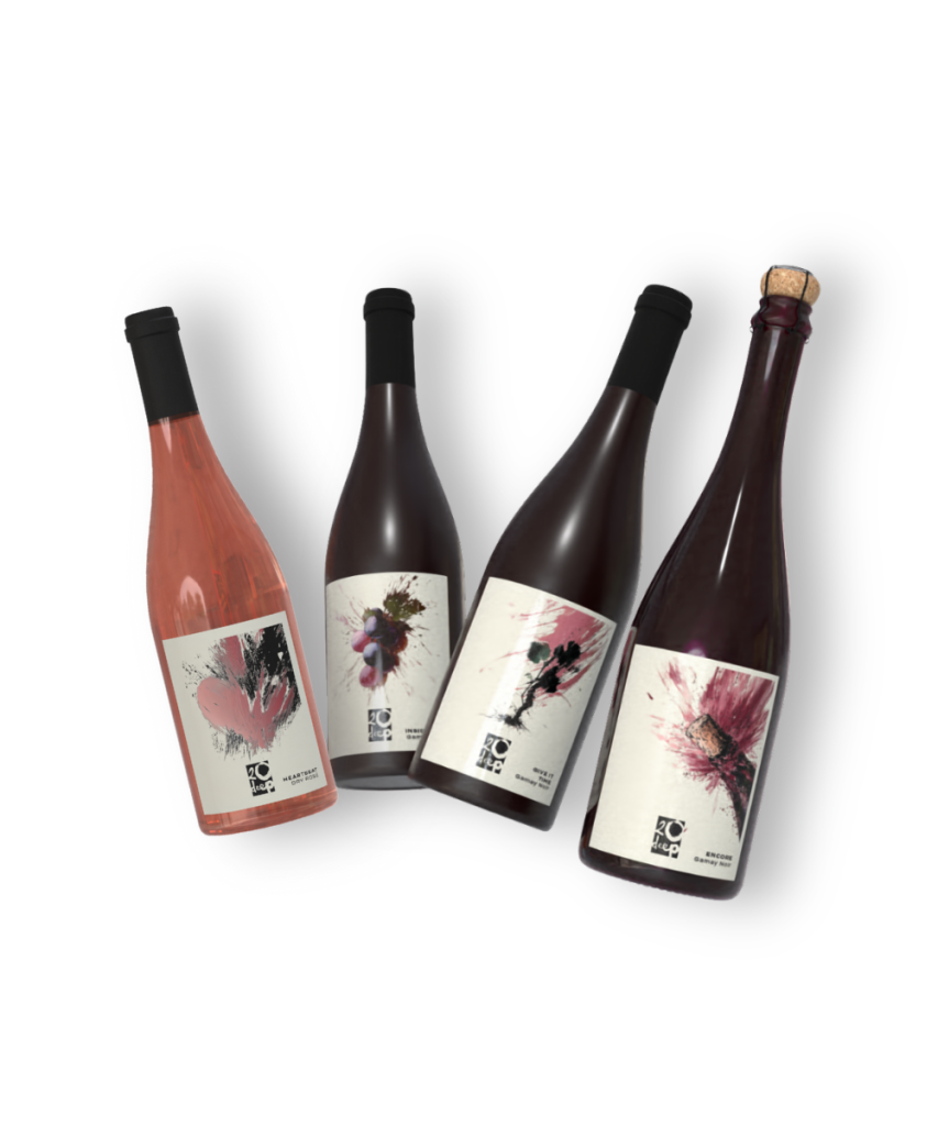 The Complete Gamay Collection at 20 Deep Winery