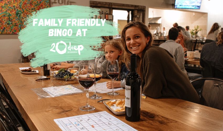 Family Friendly Bingo at 20 Deep Winery